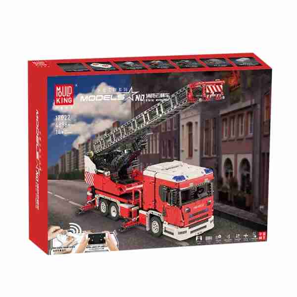 Mould King 17022 Technik Feuerwehrauto