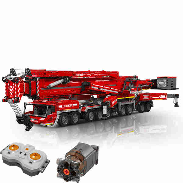 Mould King 17008 Lieboherr LTM11200 Kranwagen rot, 409,99 €