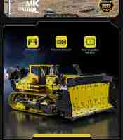 Mould King 17049 Liebherr PR766 Remote Controlled Bulldozer Building Set