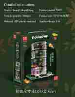 Mould King 16013 Transparenter Turm LED...