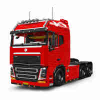 Mould King 19015 & 19015T  LKW Zugmaschine mit Trailer