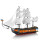 Mould King 13192 MOC Technik Imperial Flagship Piratenschiff Klemmbausteine Bausatz, 3580 Teile für Die königliche Flotte Piraten der Karibik Große Segelschiff Bausteine Spielzeug Modular