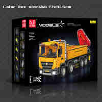 Mould King 17050 MOC Technik Autokran Modell, 4012 Teile...