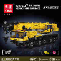 Mould King 17073 LTM1110 Crane (full function electricyellow version) APP version