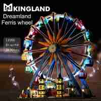 Mould King 11006 Ferris wheel (with lights, with music)