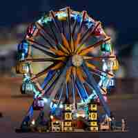 Mould King 11006 Ferris wheel (with lights, with music)