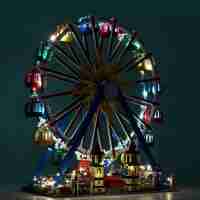 Mould King 11006 Ferris wheel (with lights, with music)