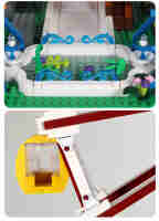 Mould King 11006 Ferris wheel (with lights, with music)