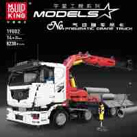 Mould King 19002 Kran-LKW 8238 Teile KlemmbausteinSet...