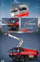Mould King 19004S Airport Fire Rescue
