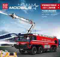 Mould King 19004S Airport Fire Rescue